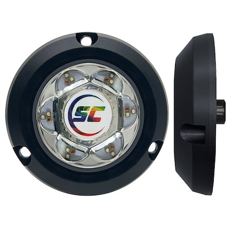 Shadow-Caster Led Lighting Shadow-Caster SC2 Series Polymer Composite Surface Mount Underwater Light - Full Color SC2-CC-CSM